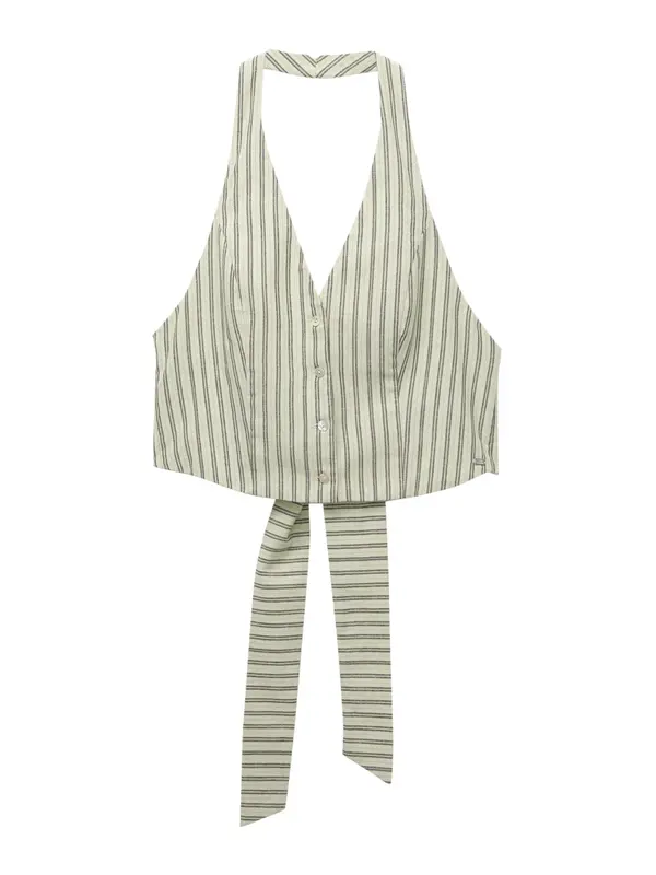 Pull&Bear Pull&Bear Bluza  kaki / svijetlozelena