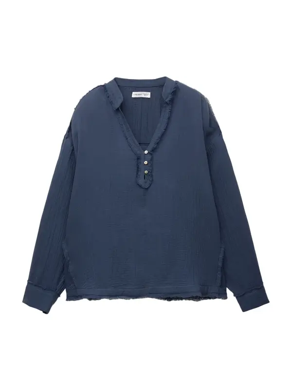 Pull&Bear Pull&Bear Bluza  mornarsko plava