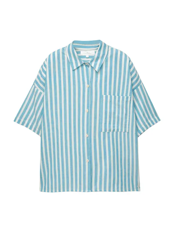 Pull&Bear Pull&Bear Bluza  svijetloplava / bijela
