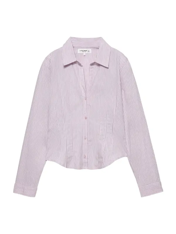 Pull&Bear Pull&Bear Bluza  tamo siva / rosé