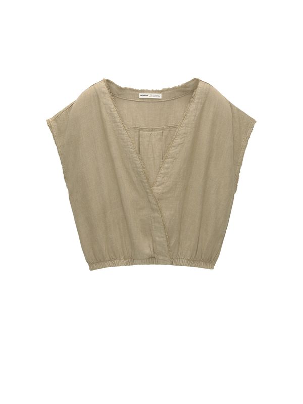Pull&Bear Pull&Bear Bluza  žuta