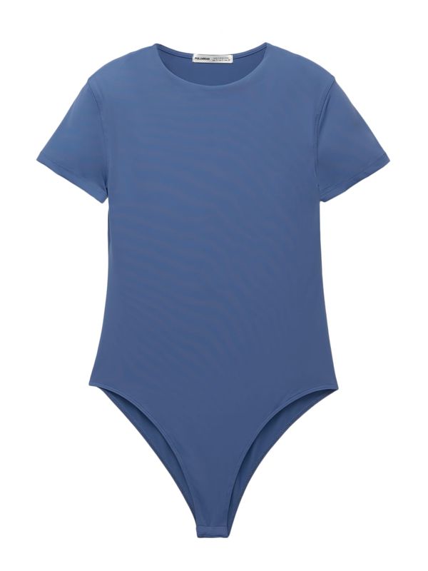 Pull&Bear Pull&Bear Bodi majica  kraljevsko plava
