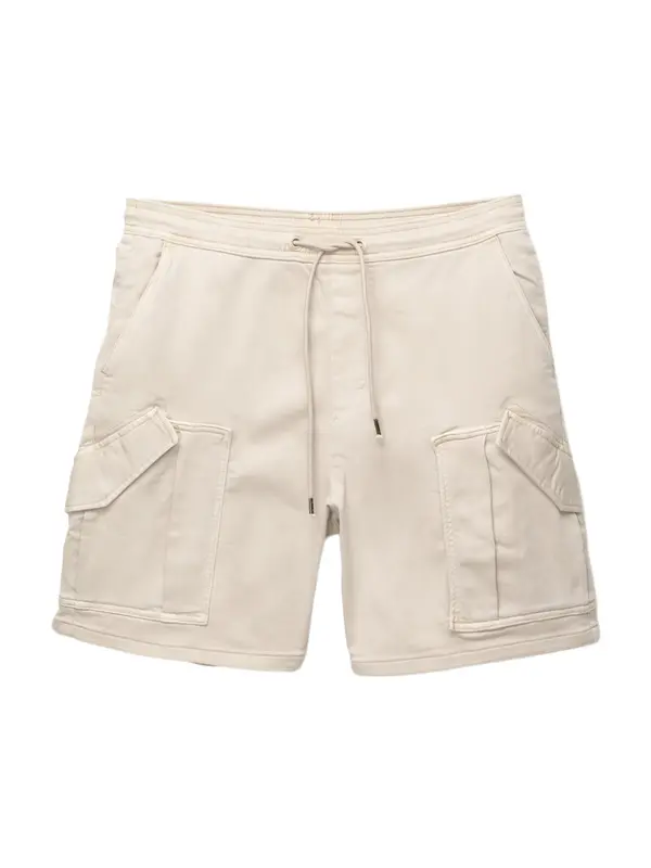 Pull&Bear Pull&Bear Cargo hlače  kameno siva