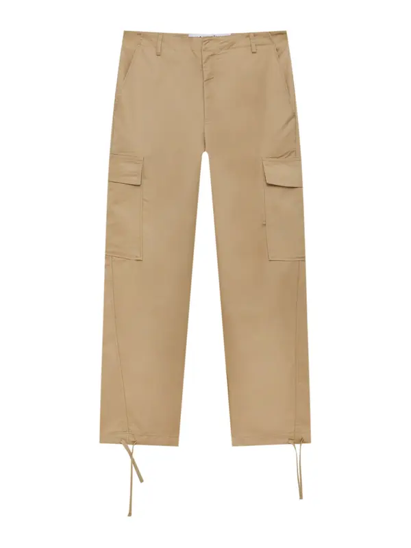 Pull&Bear Pull&Bear Cargo hlače  tamno bež
