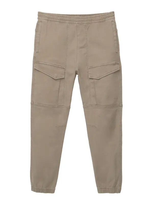 Pull&Bear Pull&Bear Cargo hlače  tamno bež