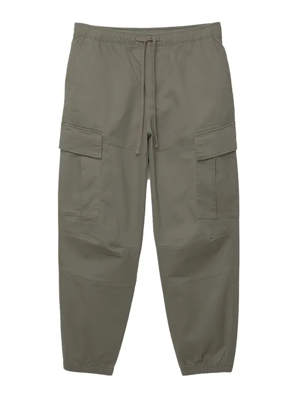 Pull&Bear Pull&Bear Cargo hlače  zelena