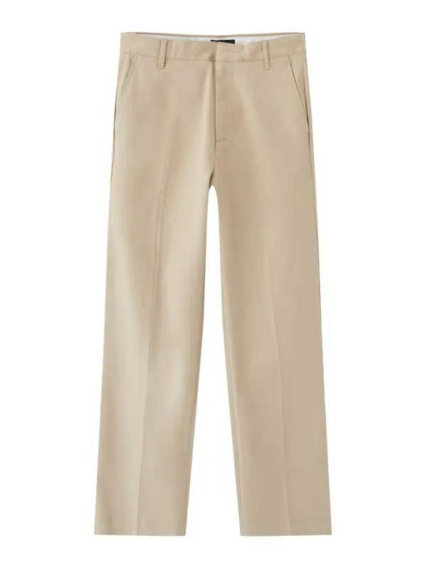 Pull&Bear Pull&Bear Chino hlače  tamno bež