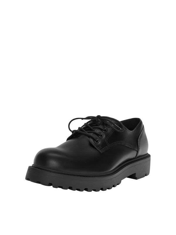 Pull&Bear Pull&Bear Cipele na vezanje  crna