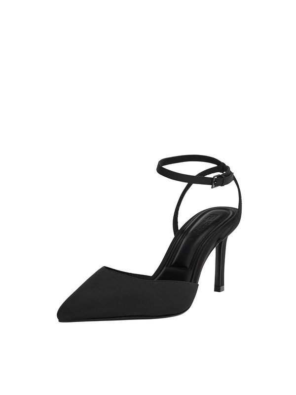 Pull&Bear Pull&Bear Cipele s potpeticom i otvorenom petom  crna