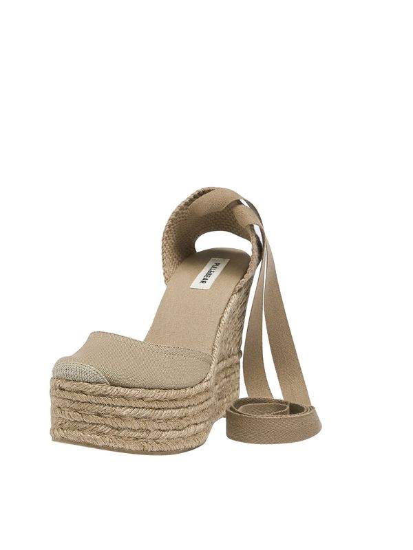 Pull&Bear Pull&Bear Cipele s potpeticom i otvorenom petom  toplo smeđa