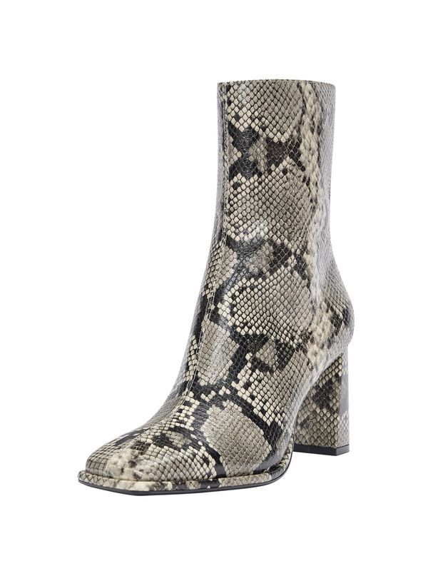 Pull&Bear Pull&Bear Čizmice  sivkasto bež / crna