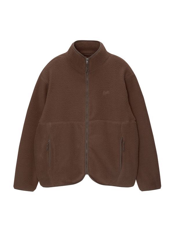 Pull&Bear Pull&Bear Flis jakna  čokolada