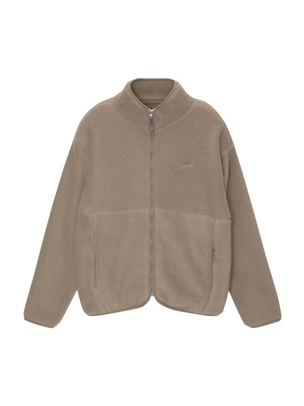 Pull&Bear Pull&Bear Flis jakna  taupe siva