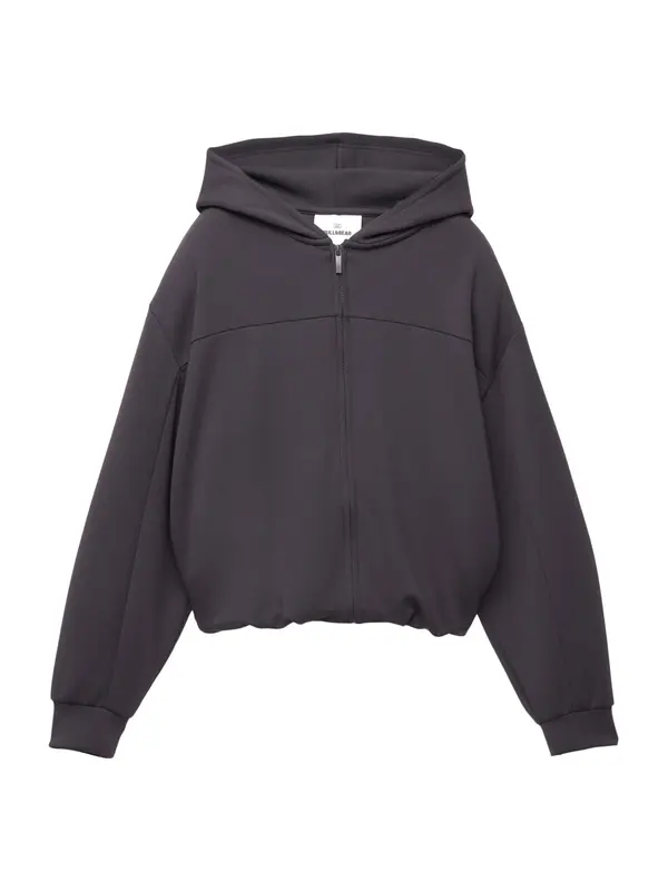 Pull&Bear Pull&Bear Gornji dio trenirke  tamo siva
