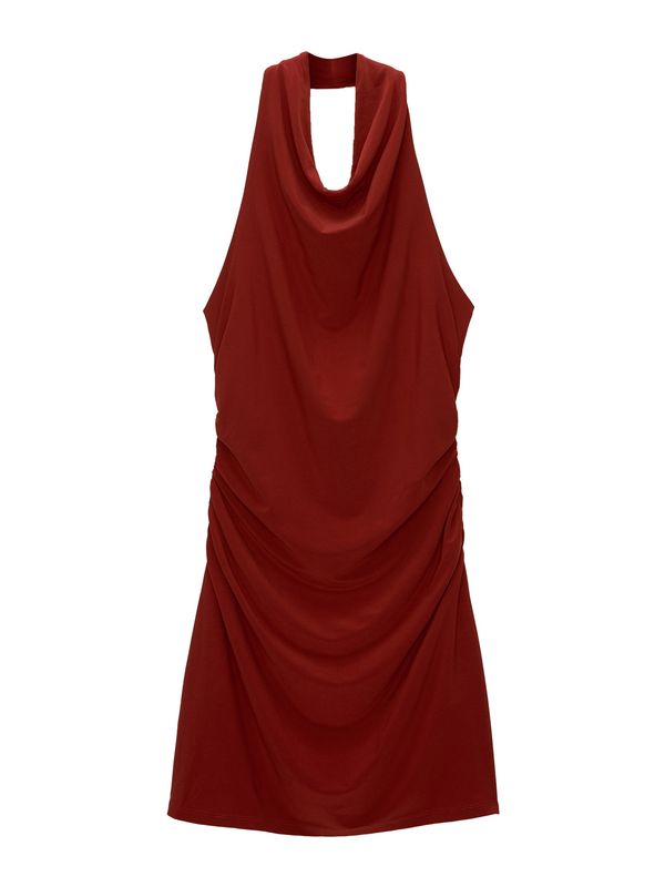 Pull&Bear Pull&Bear Haljina  bakrena / trešnja crvena