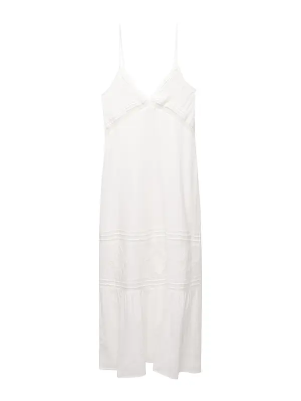 Pull&Bear Pull&Bear Haljina  bijela