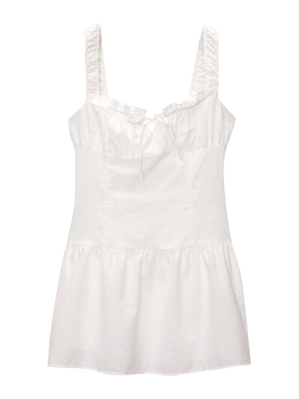 Pull&Bear Pull&Bear Haljina  bijela