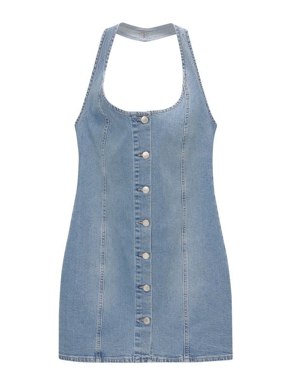 Pull&Bear Pull&Bear Haljina  plavi traper