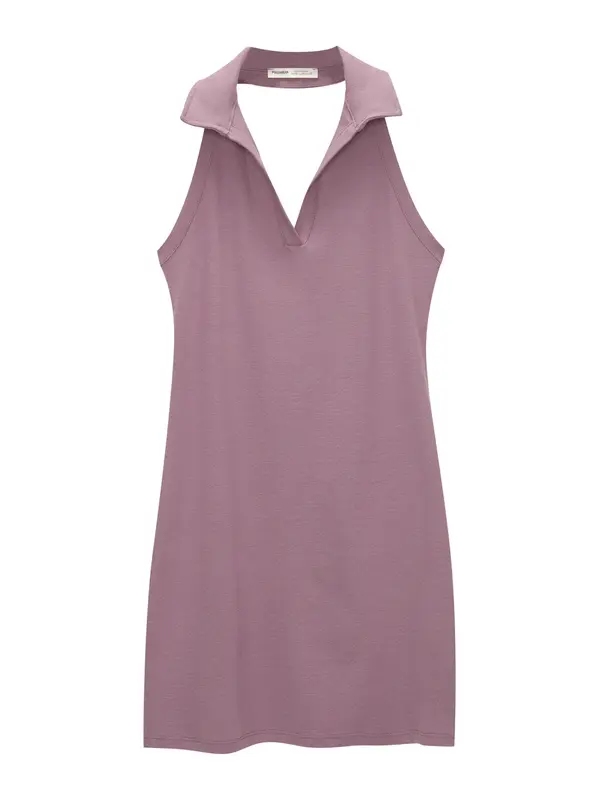 Pull&Bear Pull&Bear Haljina  sivkasto ljubičasta (mauve)