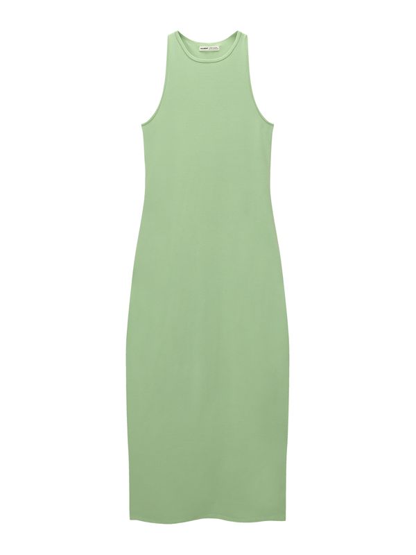 Pull&Bear Pull&Bear Haljina  svijetlozelena