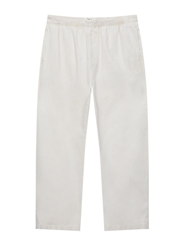 Pull&Bear Pull&Bear Hlače  bijela