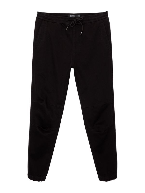 Pull&Bear Pull&Bear Hlače  crna