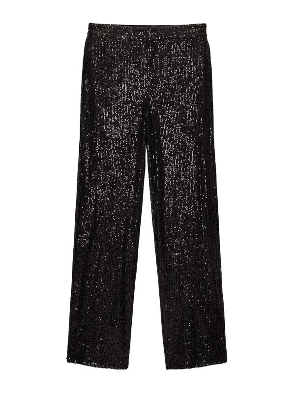 Pull&Bear Pull&Bear Hlače  crna