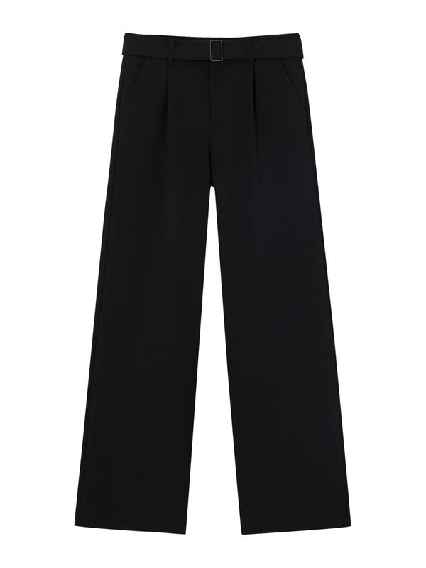 Pull&Bear Pull&Bear Hlače  crna