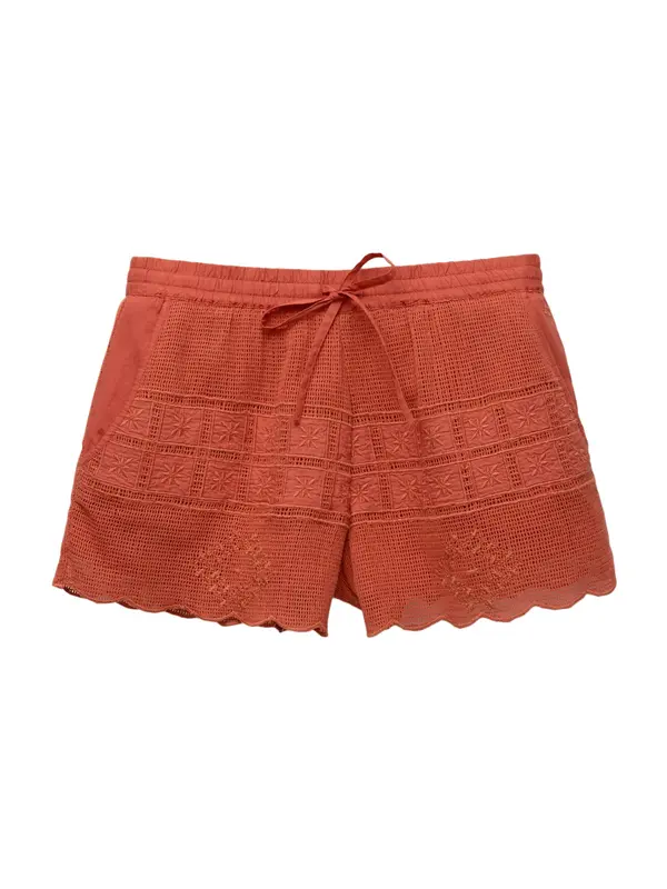 Pull&Bear Pull&Bear Hlače  crvena