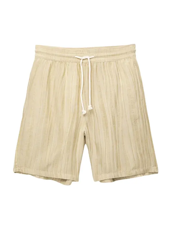 Pull&Bear Pull&Bear Hlače  ecru/prljavo bijela / kaki