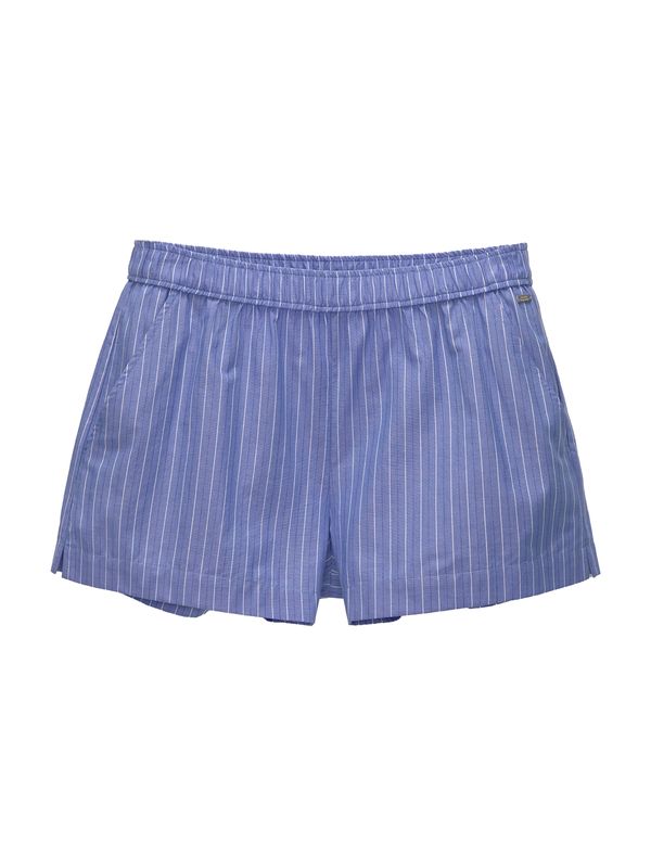 Pull&Bear Pull&Bear Hlače  golublje plava / bijela