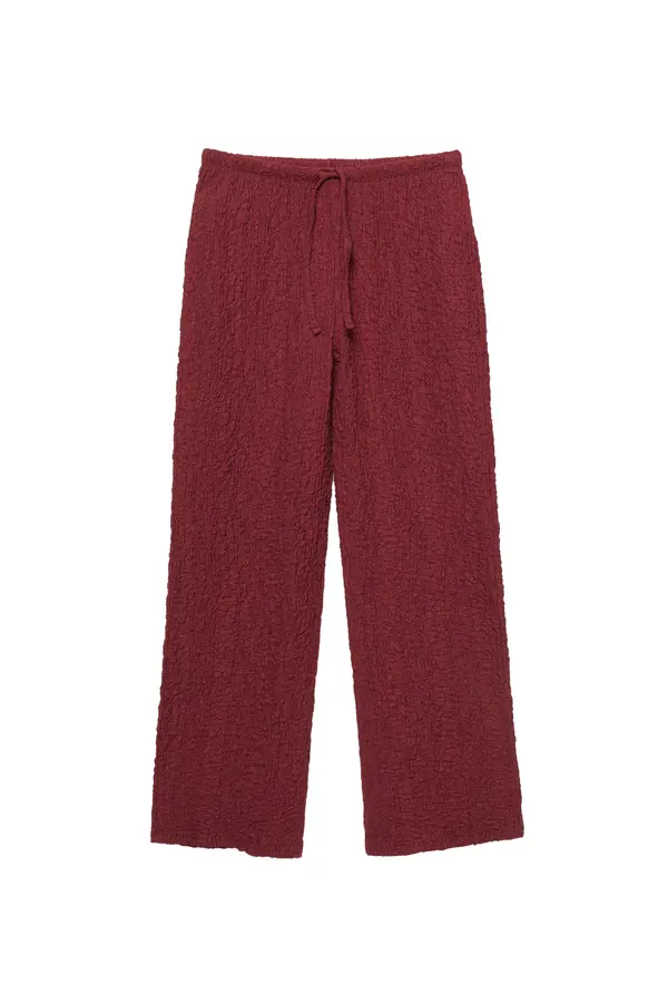 Pull&Bear Pull&Bear Hlače  jarko crvena