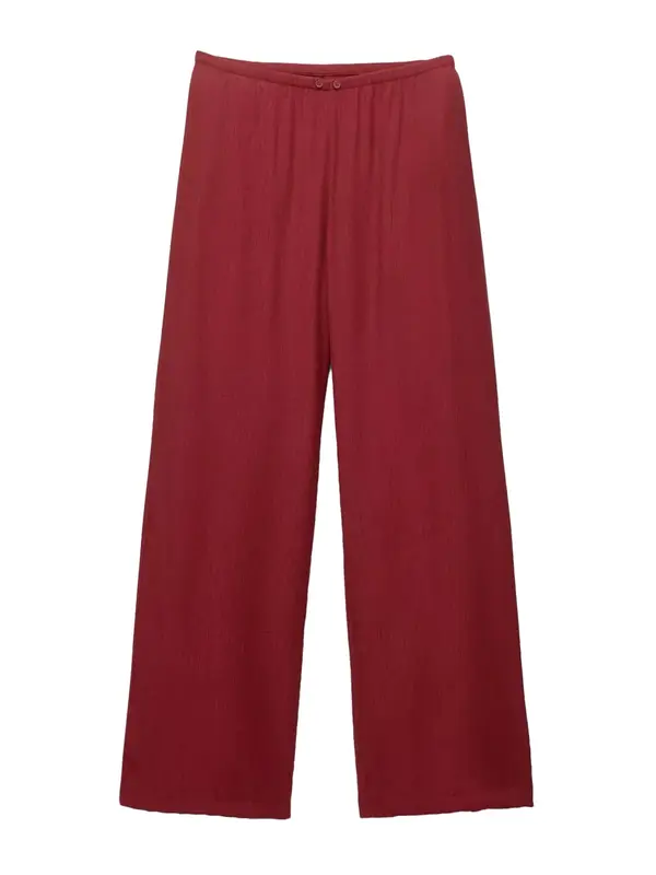 Pull&Bear Pull&Bear Hlače  jarko crvena