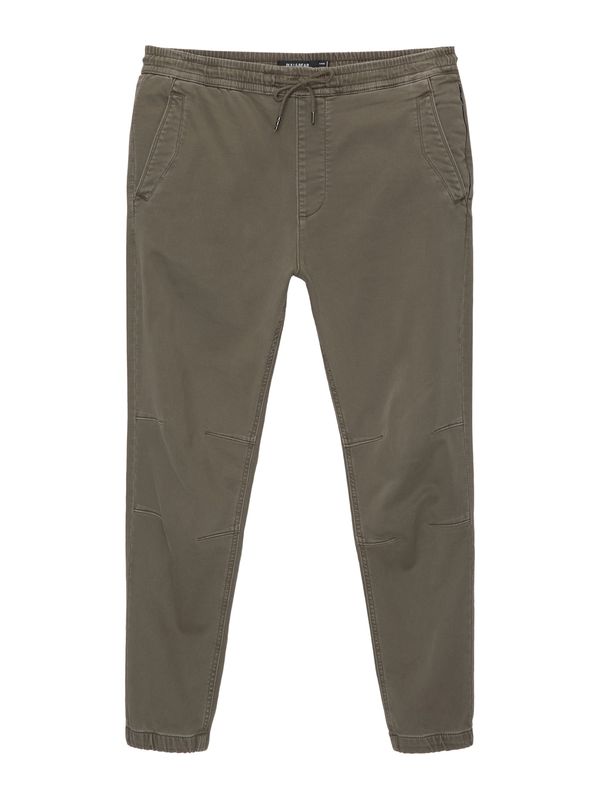 Pull&Bear Pull&Bear Hlače  maslinasta