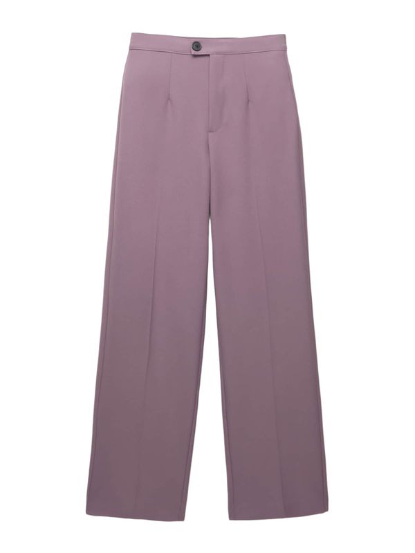 Pull&Bear Pull&Bear Hlače na crtu  lila