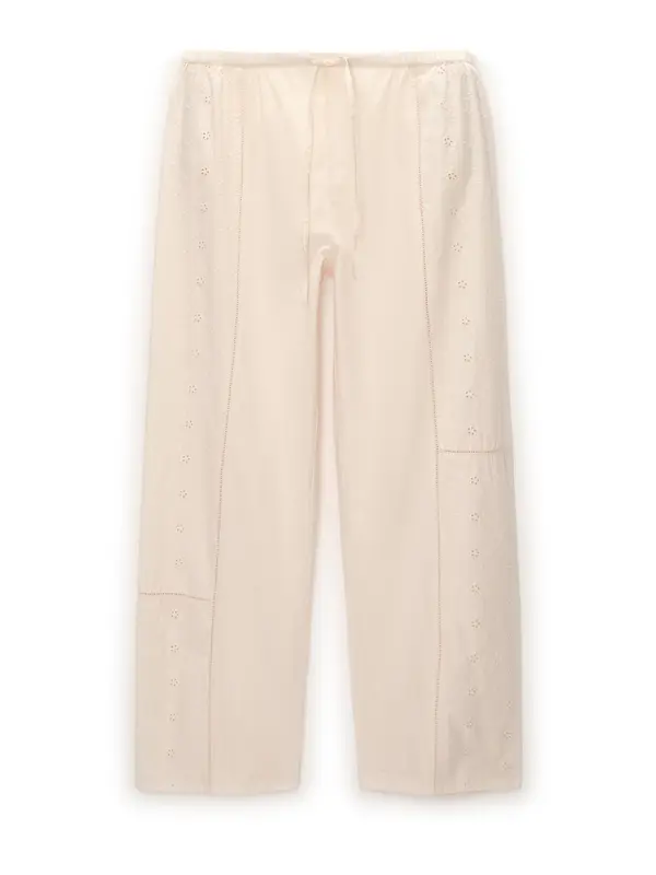 Pull&Bear Pull&Bear Hlače  puder roza