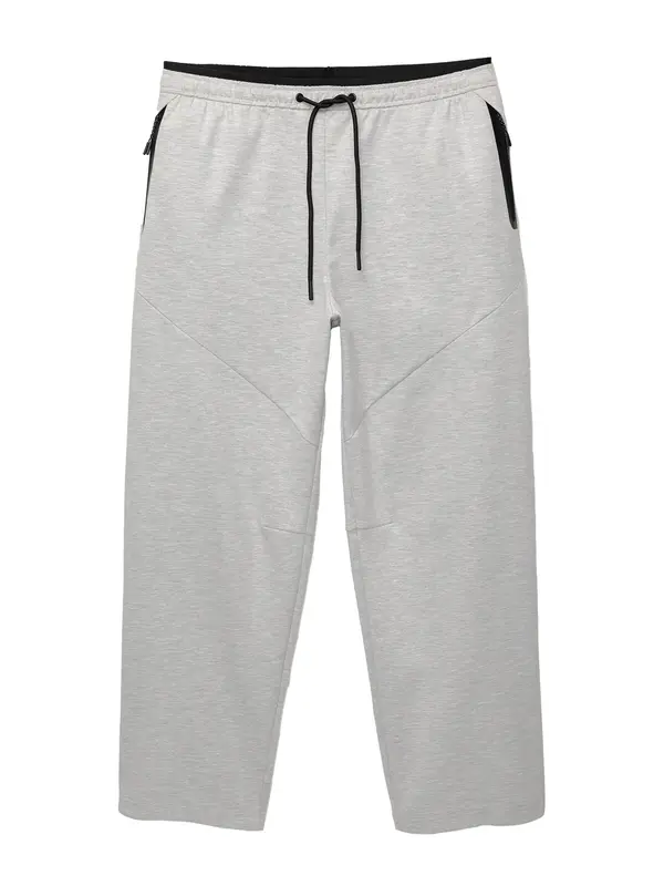 Pull&Bear Pull&Bear Hlače  siva melange