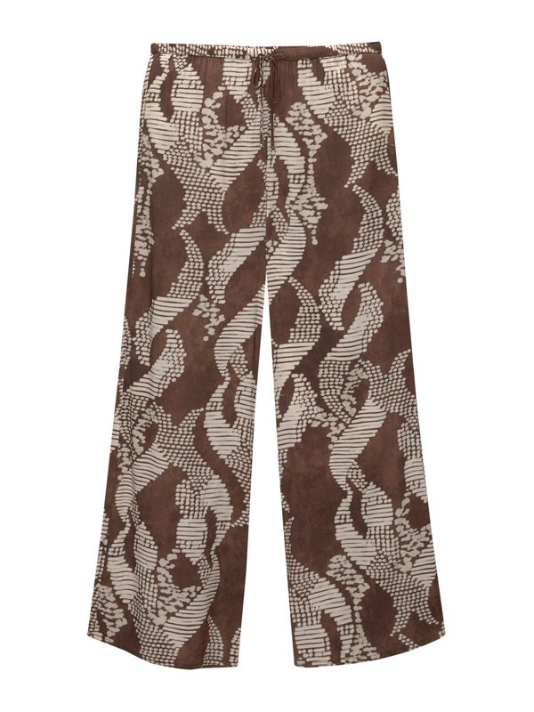 Pull&Bear Pull&Bear Hlače  svijetlobež / smeđa