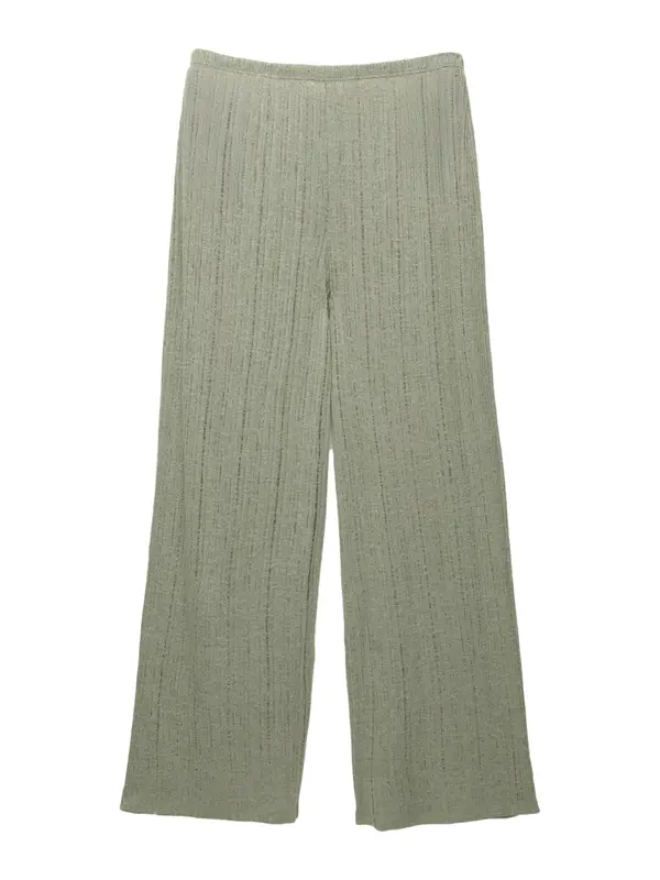 Pull&Bear Pull&Bear Hlače  svijetlozelena