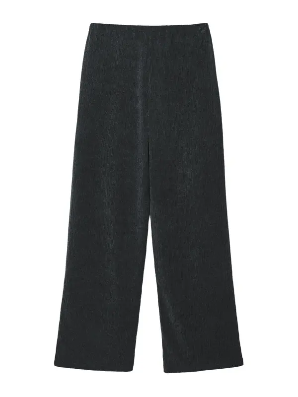Pull&Bear Pull&Bear Hlače  tamno zelena
