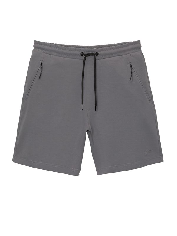 Pull&Bear Pull&Bear Hlače  tamo siva