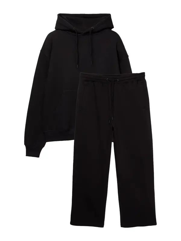 Pull&Bear Pull&Bear Jogging komplet  crna
