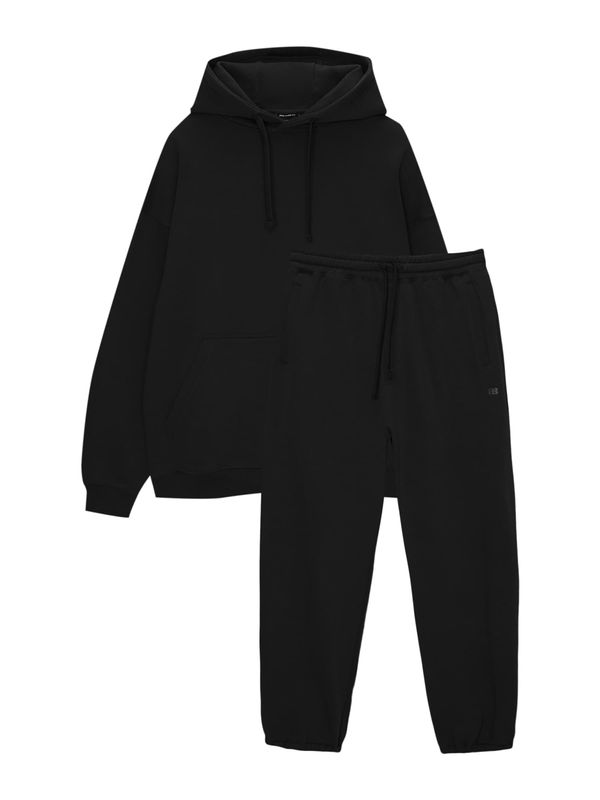 Pull&Bear Pull&Bear Jogging komplet  crna