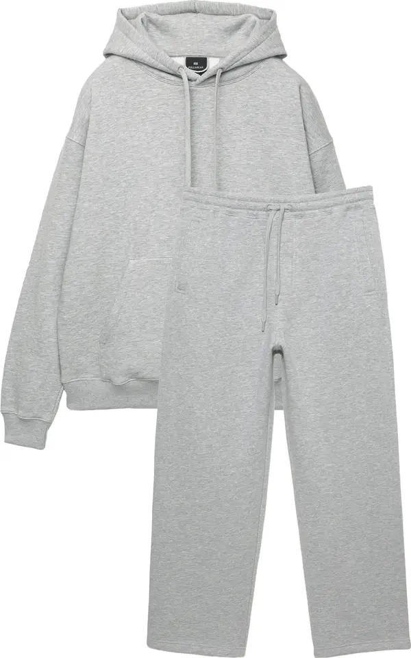 Pull&Bear Pull&Bear Jogging komplet  siva