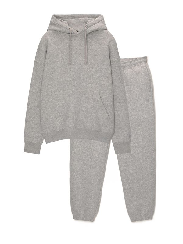 Pull&Bear Pull&Bear Jogging komplet  siva melange