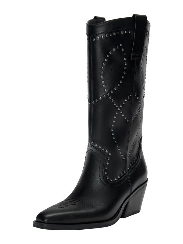 Pull&Bear Pull&Bear Kaubojske čizme  crna