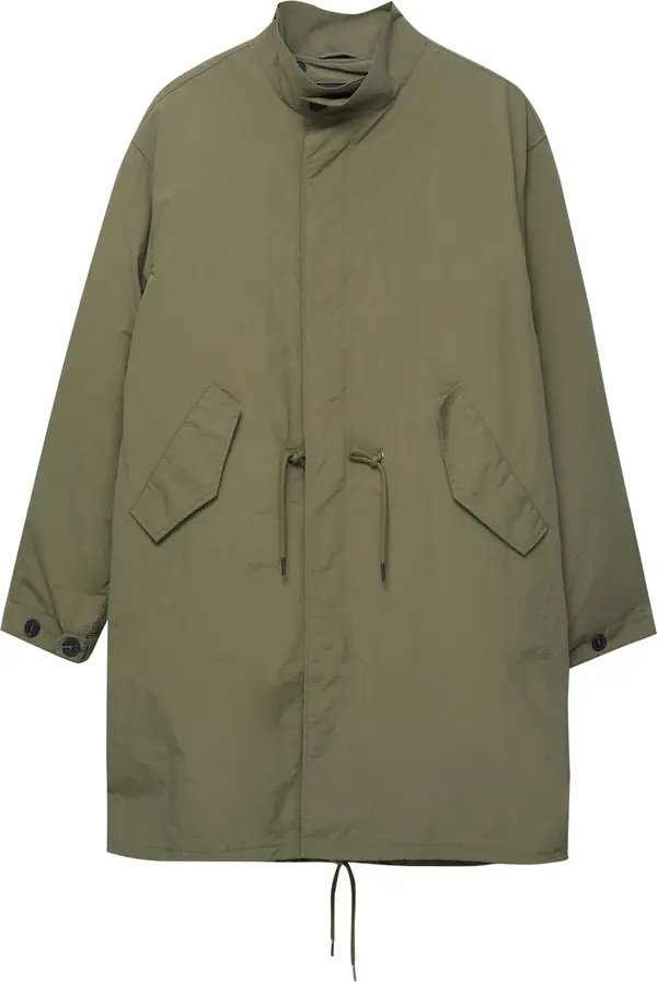 Pull&Bear Pull&Bear Lagana parka  kaki