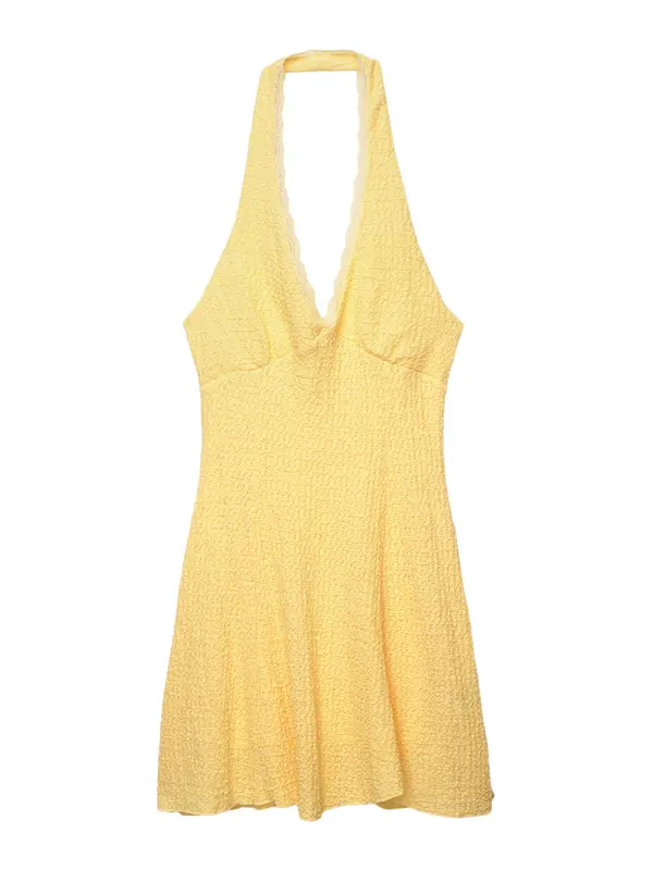 Pull&Bear Pull&Bear Ljetna haljina  žuta