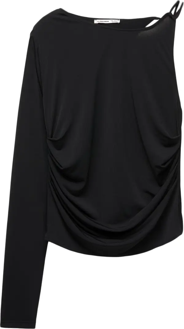 Pull&Bear Pull&Bear Majica  crna