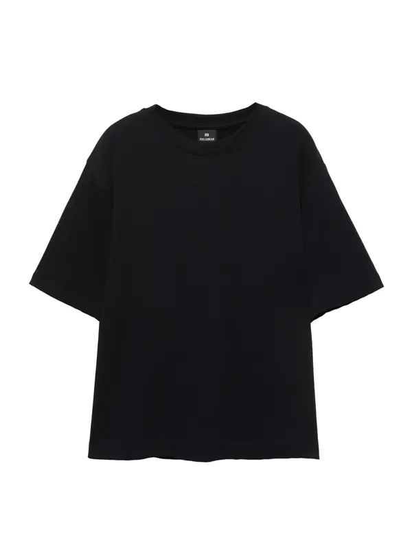 Pull&Bear Pull&Bear Majica  crna